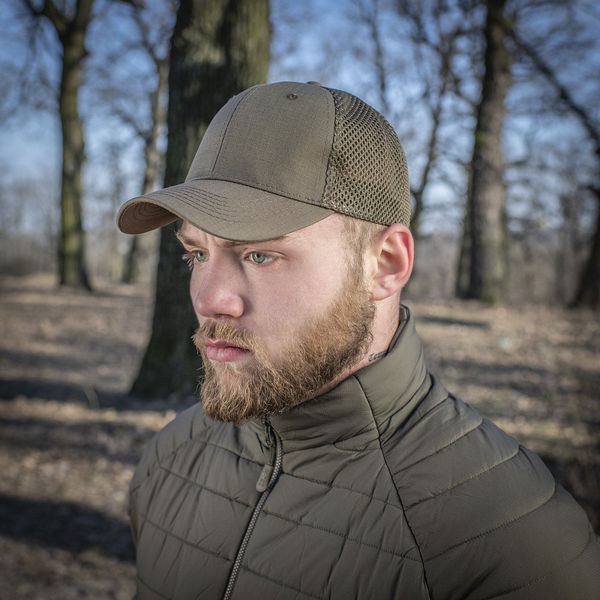M-Tac бейсболка з сіткою Flex Rip-Stop Army Dark Olive S/M, L/XL 40569048-58 фото