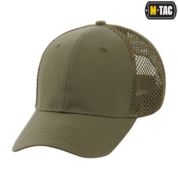 M-Tac бейсболка з сіткою Flex Rip-Stop Army Dark Olive S/M, L/XL 40569048-58 фото