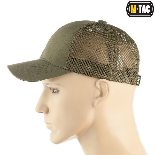 M-Tac бейсболка з сіткою Flex Rip-Stop Army Dark Olive S/M, L/XL 40569048-58 фото