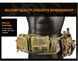 РПС Комфортный военный боевой ремень с карманами YAKEDA MOLLE Heavy Duty Soft COYOTE 220 фото 7